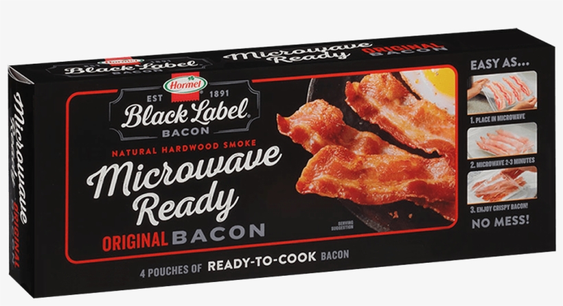 Hormel Microwave Ready Bacon, transparent png download
