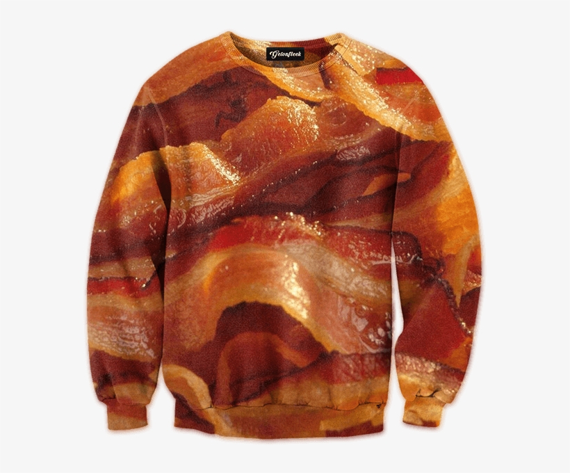Bacon Strips Crewneck - Bacon Strips, transparent png download