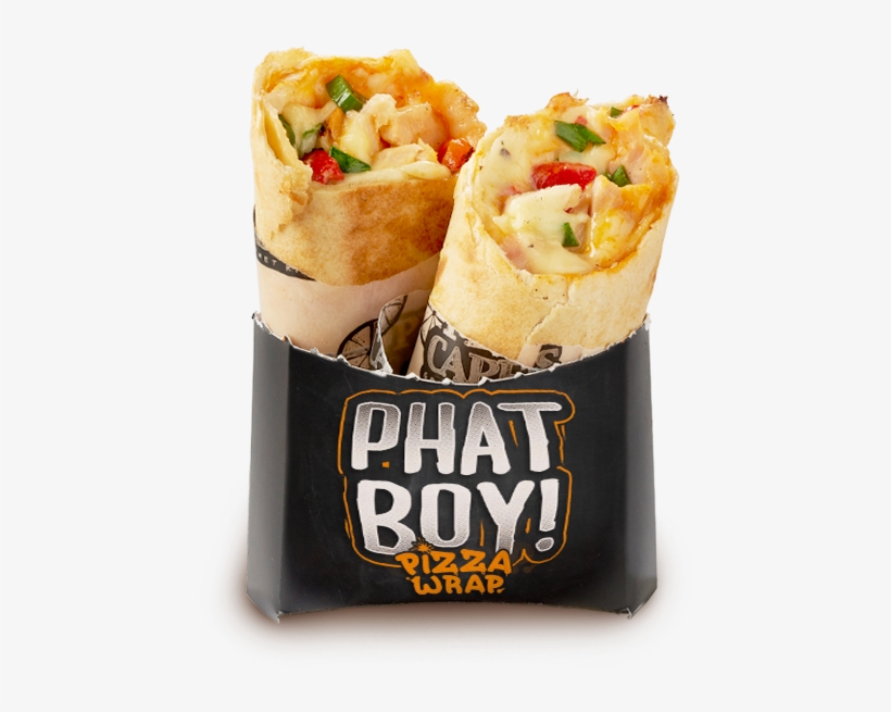 Piri Piri Chicken Wrap - Pizza Capers Wrap, transparent png download