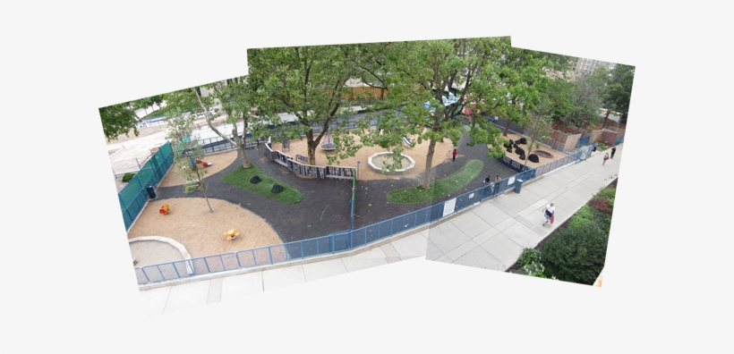 View Of The Playground From Above - Design Playground Podium, transparent png download