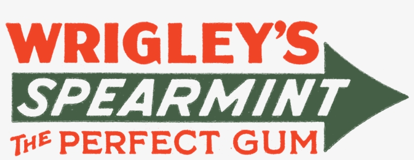 Wrigley's Spearmint 1932 - Wrigleys Chewing Gum Logo, transparent png download