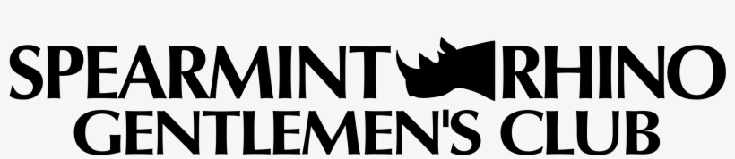 Spearmint Rhino Gentlemen's Club Logo Png Transparent - Spearmint Rhino Gentlemen's Club Logo, transparent png download