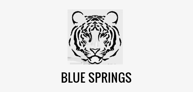 Blue-springs - Bengal Tiger, transparent png download