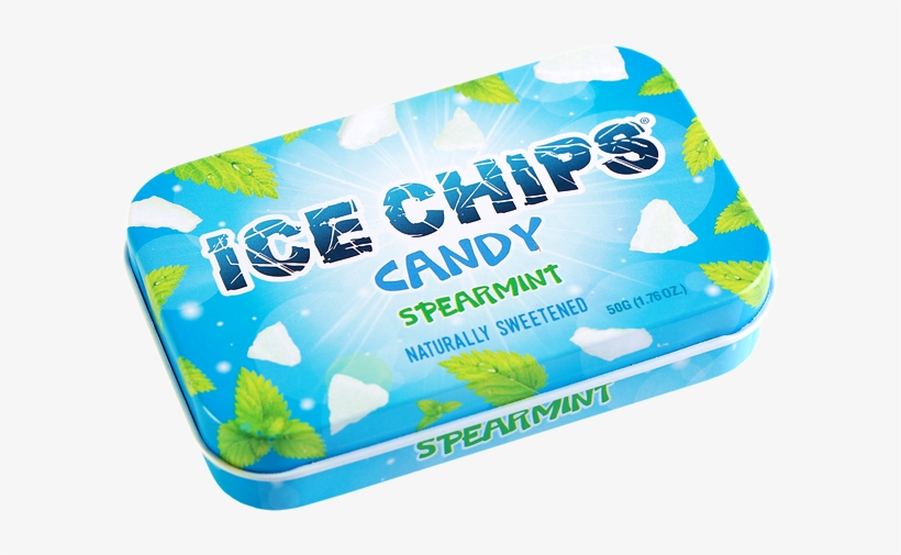 Ice Chips® Spearmint Xylitol Mints - Ice Chips, transparent png download