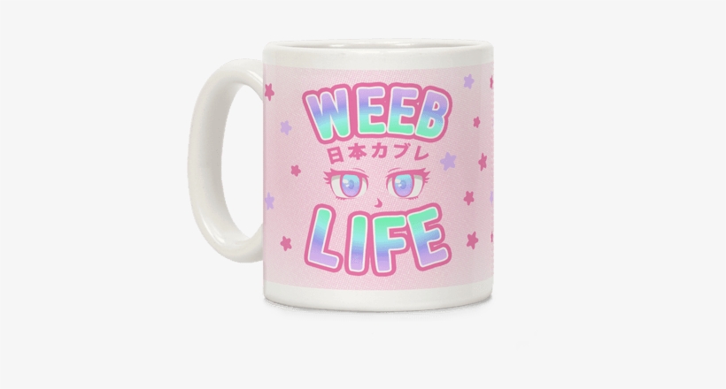 Weeb Life Coffee Mug - Blood Of My Enemies Jk It's Coffee, transparent png download