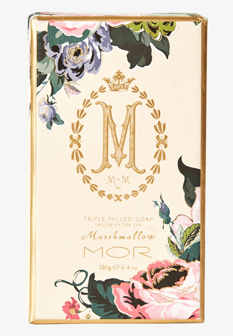 Ma13 Marshmallow Triple Milled Soap Box - Mor Marshmallow Boxed Triple-milled Soap 180g, transparent png download