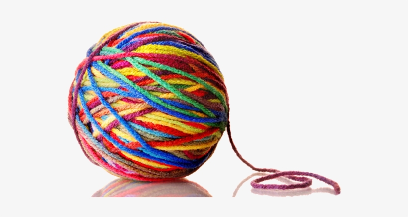 Pins & Needles Is A Community-based Knitting Group - Colorful Ball Of String, transparent png download