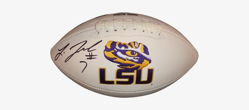 Leonard Fournette Autographed Lsu Louisiana State Tigers - Lsu Tigers Football Schedule 2018, transparent png download