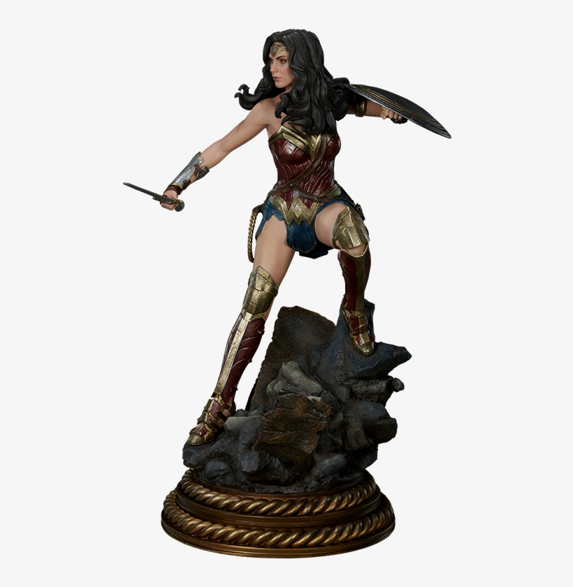 Wonder Woman Premium Format™ Figure - Premium Format Dc Comics Statue, transparent png download