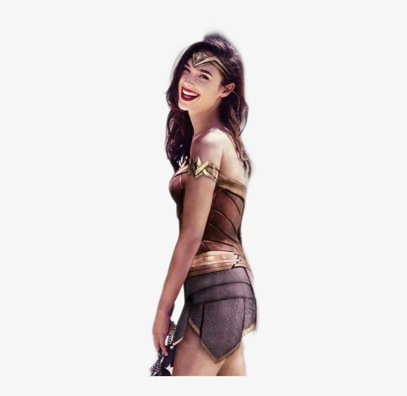 Wonderwoman Galgadot Cosplay Freetoedit - Gal Gadot Gogus Dekoltesi Sexi, transparent png download