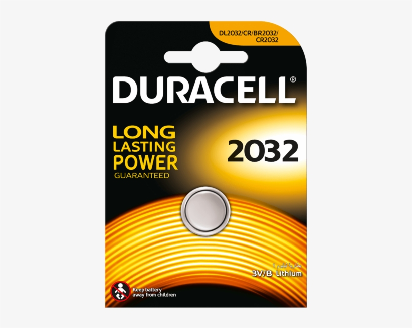 Duracell Lithium Coin 2032 Battery - Duracell 2450, transparent png download