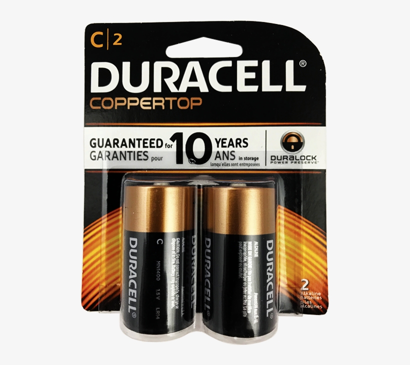 Duracell C Alkaline Batteries - Duracell Batteries 8 Pack, transparent png download