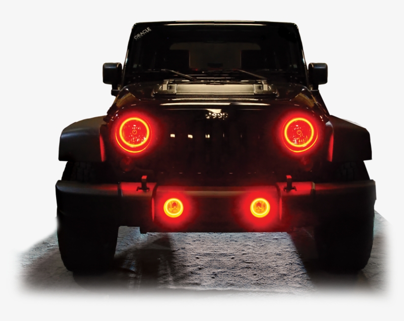 Oracle Headlight Halo Kits- 10% Off For Forum Members - Jeep Halo Lights Png, transparent png download