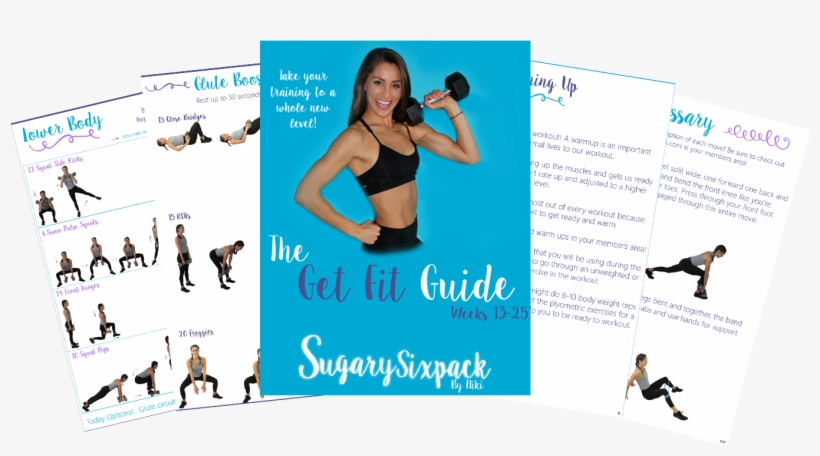 The Get Fit Guide 2 Is Here It's Filled With Exciting - Get Fit Guide Pdf Sugary Six Pack, transparent png download