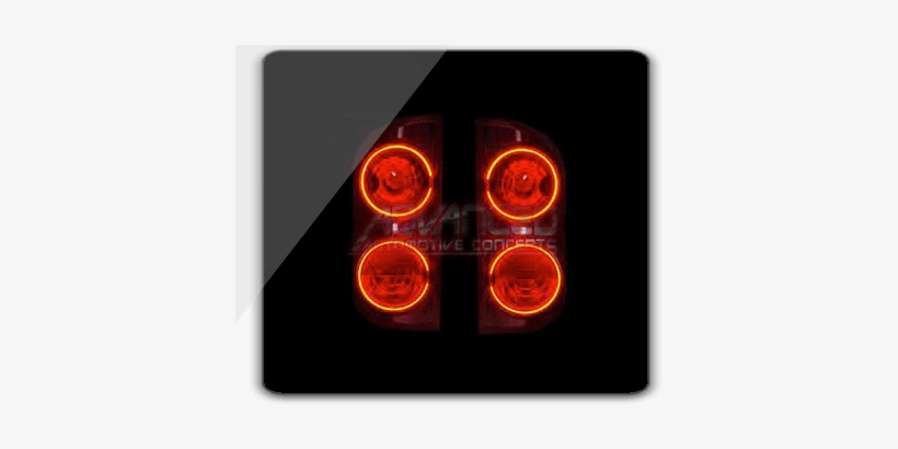 2007-'08 Dodge Ram Oracle Tail Light Halo Kit - 2008 Dodge Ram Tail Lights, transparent png download