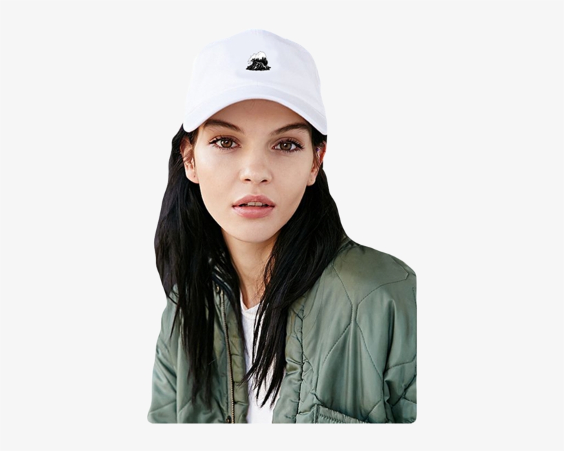 White Wave Hat - American Needle X Uo Tonal Strap-back La Hat - White, transparent png download