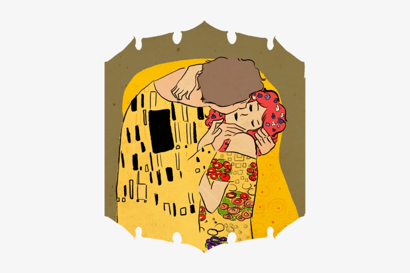 Cosplayer28 Copy - Releituras De Gustav Klimt O Beijo, transparent png download