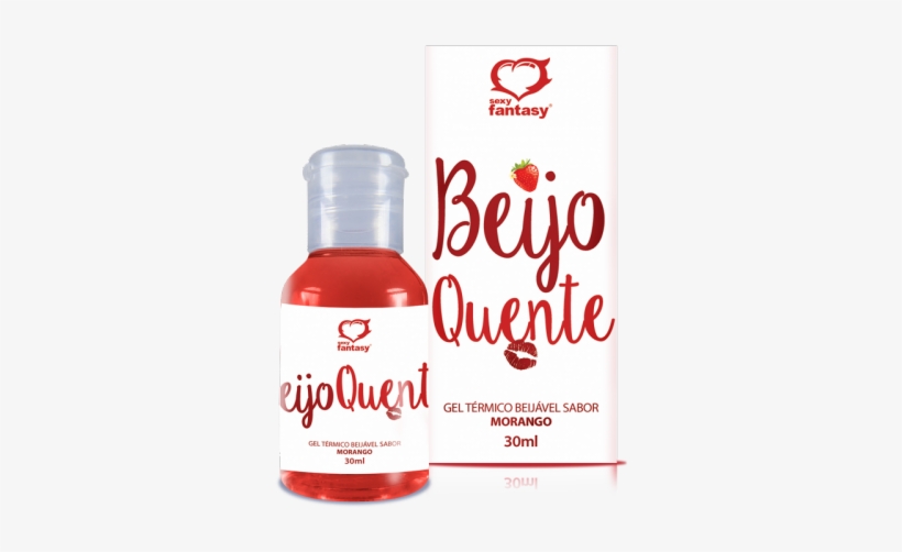 Beijo Quente Morango 30ml - Beijo Quente Sexy Fantasy, transparent png download