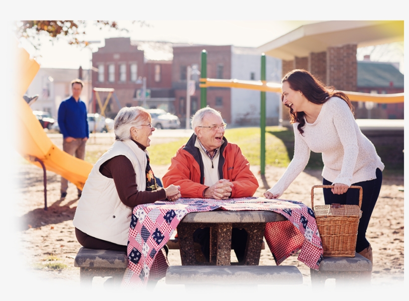 A Group Talking About Their Two Rivers Bank & Trust - Bank, transparent png download