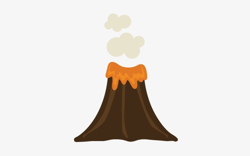 Volcano Pic - Volcano Cute, transparent png download