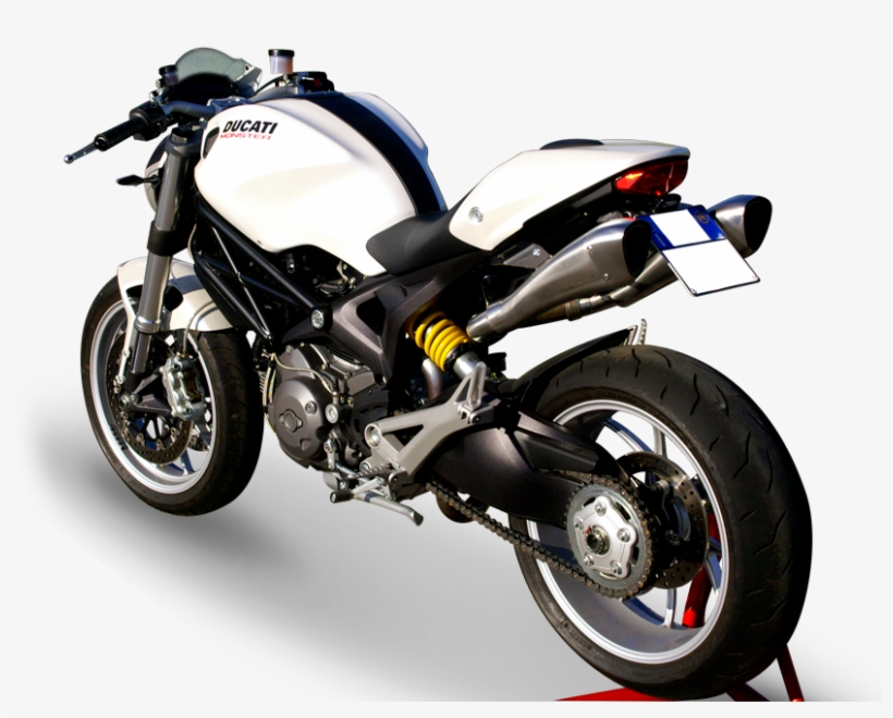 Picture Of Dual Silencer Hydroform A304 Satin Ducati - Monster 696 Hp Corse, transparent png download