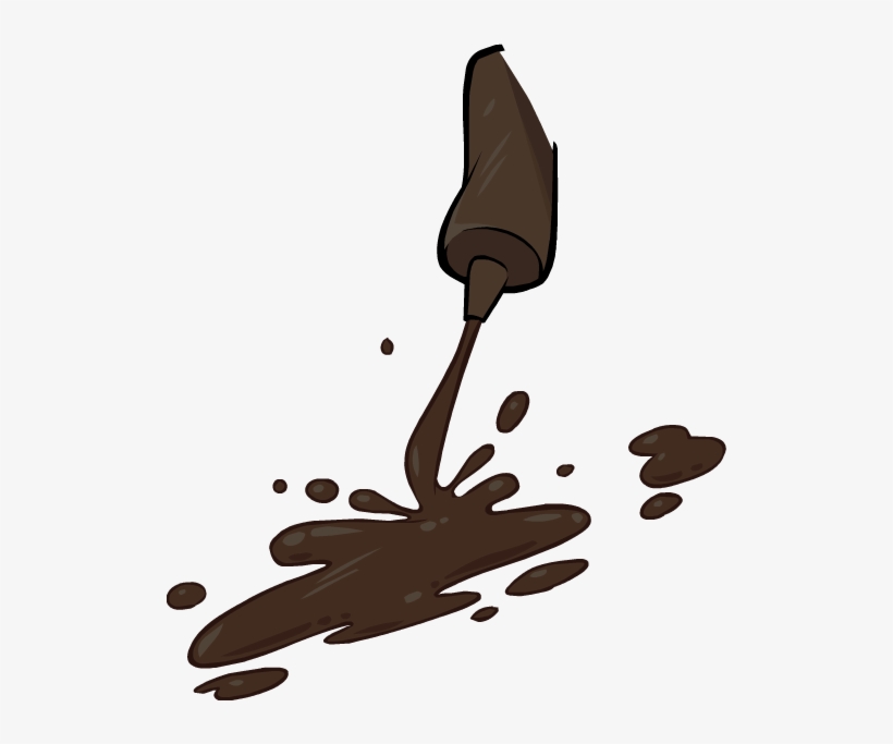 Chocolate Sauce - Chocolate Syrup, transparent png download