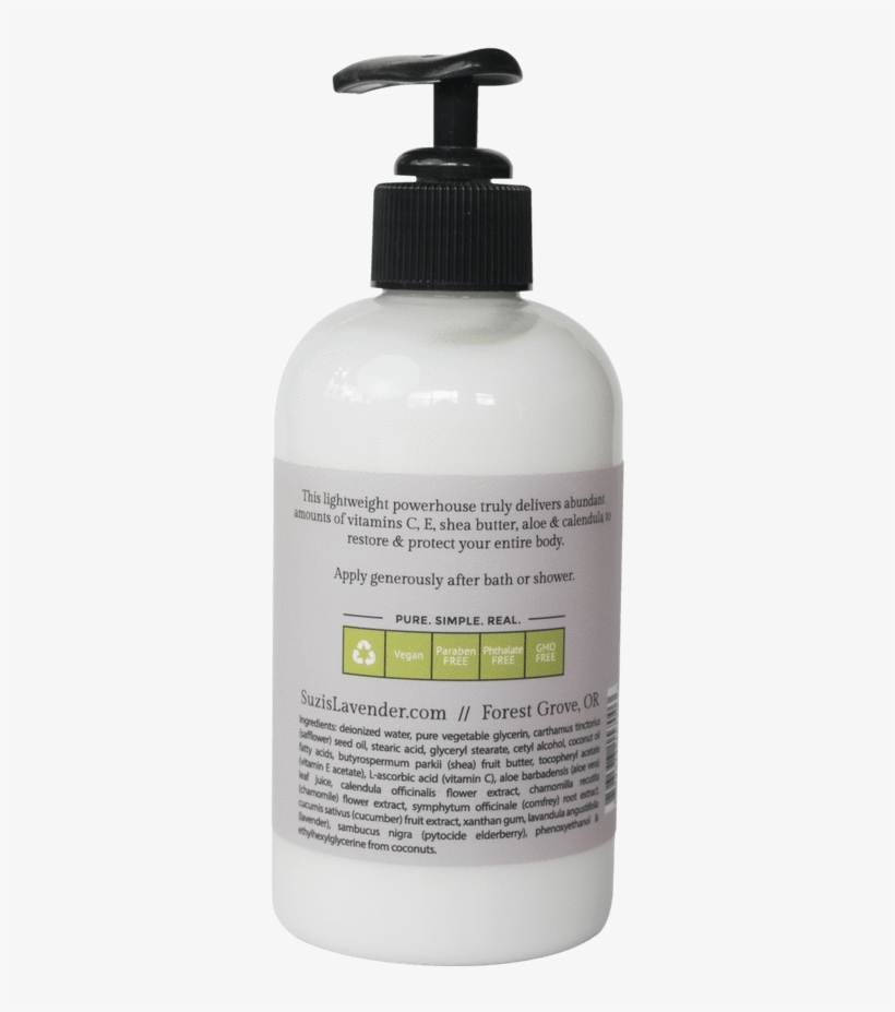 Botanical Body Lotion - Lotion, transparent png download