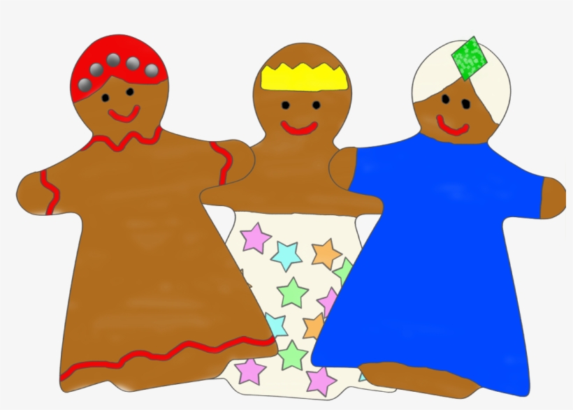 Gingerbread Wise Men - Gingerbread, transparent png download