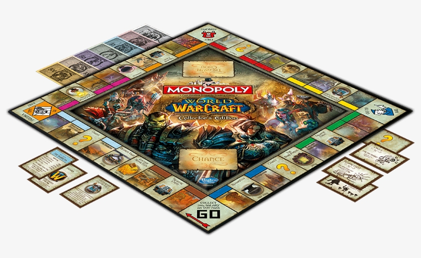 World Of Warcraft - Monopoly: World Of Warcraft Collector's Edition, transparent png download