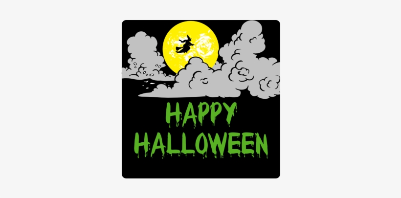 Happy Halloween Decal - Halloween Party Cloak And Bats Cello Loot Bags X 20, transparent png download