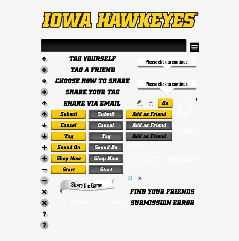 Iowa Hawkeyes Bumper Sticker- 4" X 10"-ncaa College, transparent png download