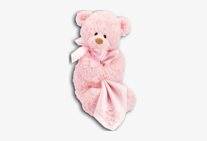 Baby Gund God Bless Baby "faith" Musical Pink Teddy - Baby Bears, transparent png download