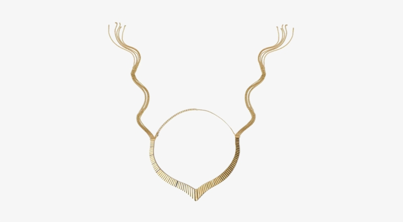 Golden Whip Necklace - Jewellery, transparent png download