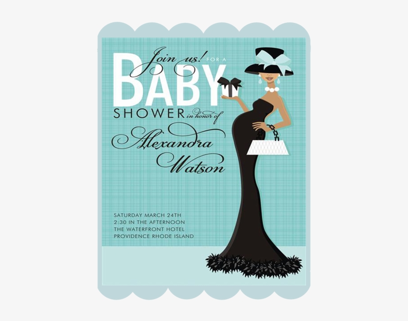 Blue Formal African American Keepsake Baby Shower Bottles - African American Beautiful In Blue Baby Shower Invitations, transparent png download