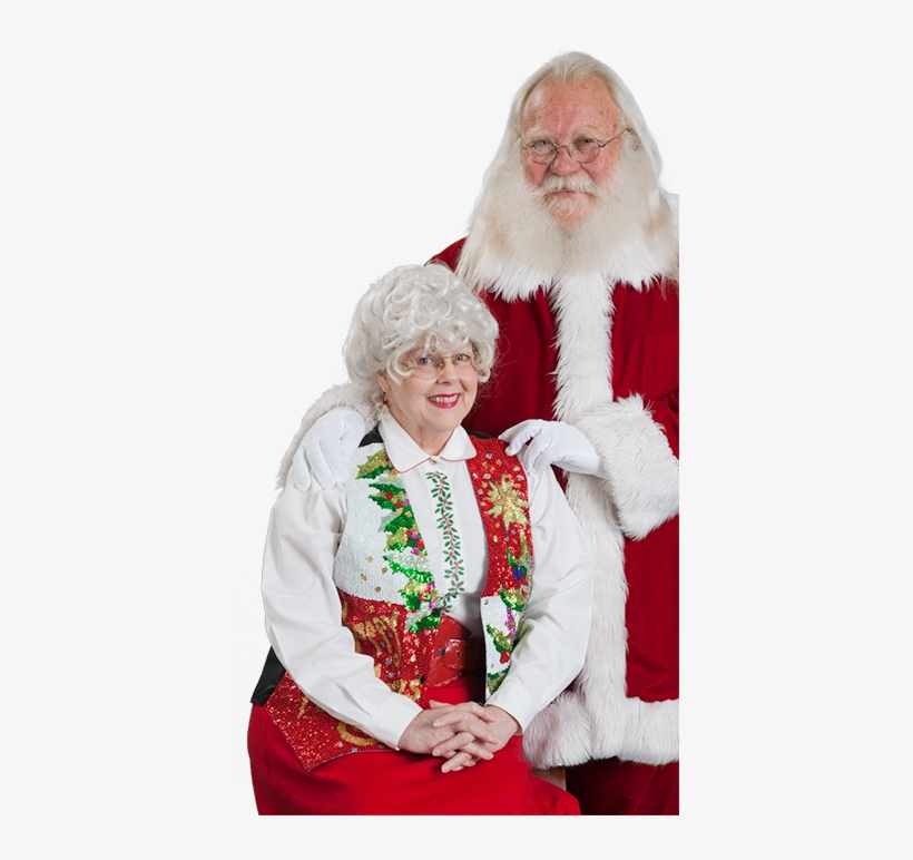 Santa And Mrs Claus - Santa Claus, transparent png download
