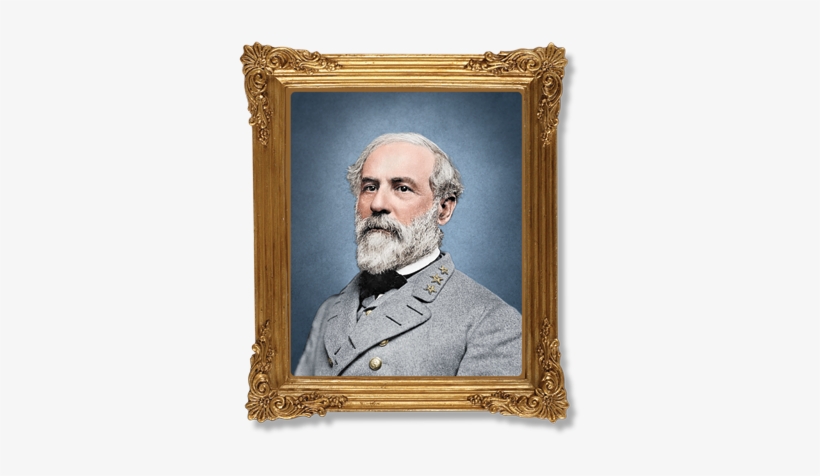 Lee Resin Frame Magnet - George B Mcclellan And Robert E Lee, transparent png download