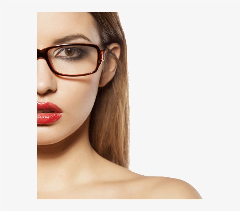 Women's Glasses - Girl, transparent png download