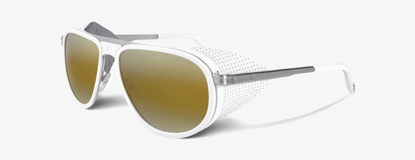 The Revival Of Vuarnet @vuarnet Usa #sunglasses - Sunglasses White,(skilynx) By Vuarnet, transparent png download