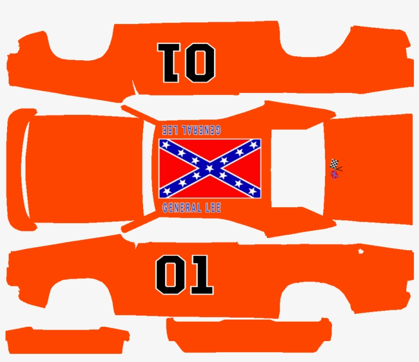 Movie & Tv Skins - General Lee Logo, transparent png download