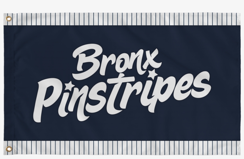 Bronx Pinstripes Flag - New York Yankees, transparent png download