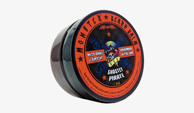 Ghostly Pirate Beard Balm By Monster - Beard, transparent png download