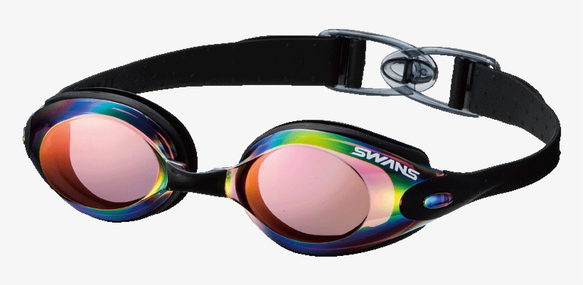 Swans Mirror Lenses Fitness Leisure Swimming Goggle - Swimming Goggles Png, transparent png download