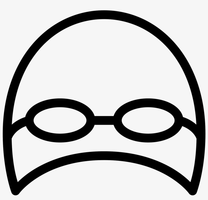 Swimming Cap Icon, transparent png download
