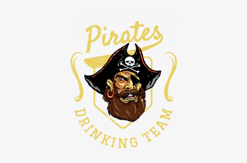 Pirates Drinking Team - Piracy, transparent png download