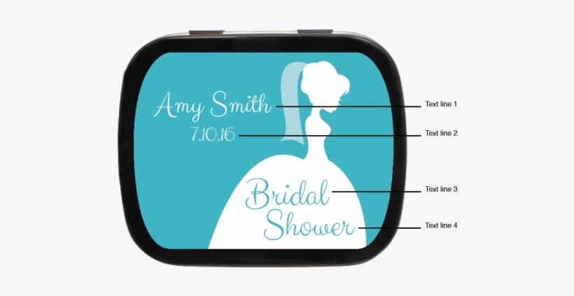 Silhouette Bride With Veil - Graphic Design, transparent png download