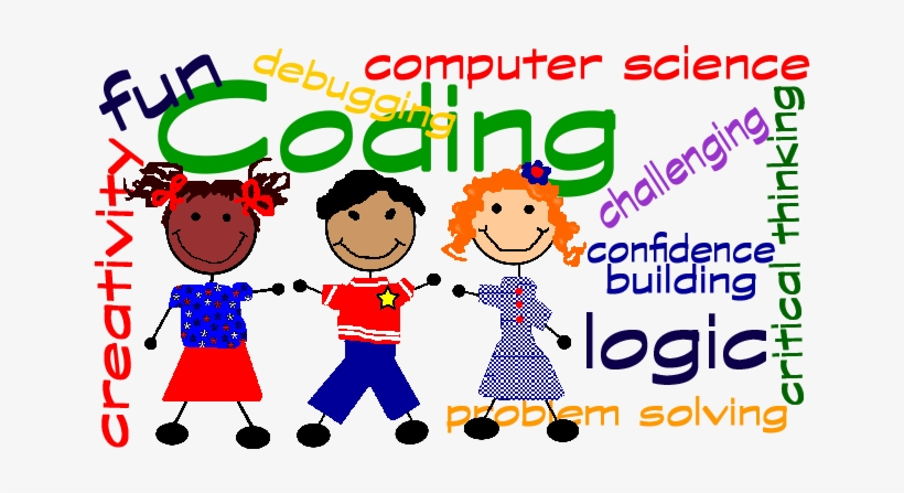 Patriot Kids With Coding Key Words - Coding Kids, transparent png download