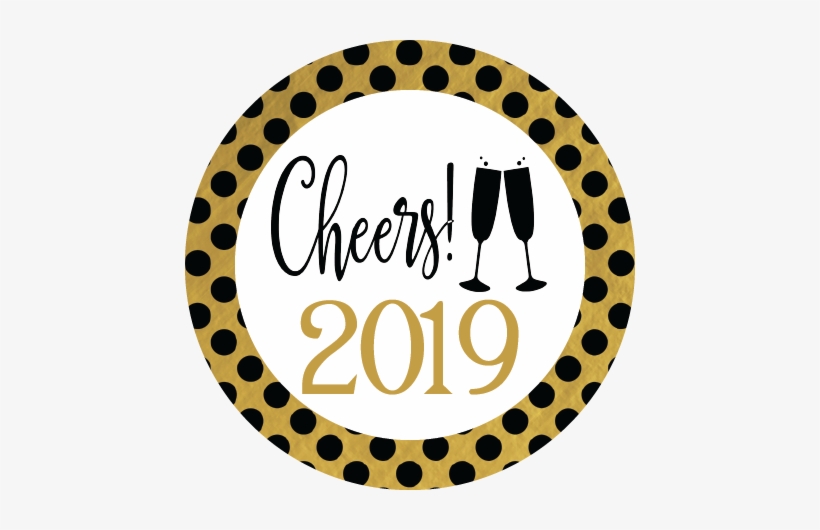 New Year's Eve Napkin Knot - Plate, transparent png download