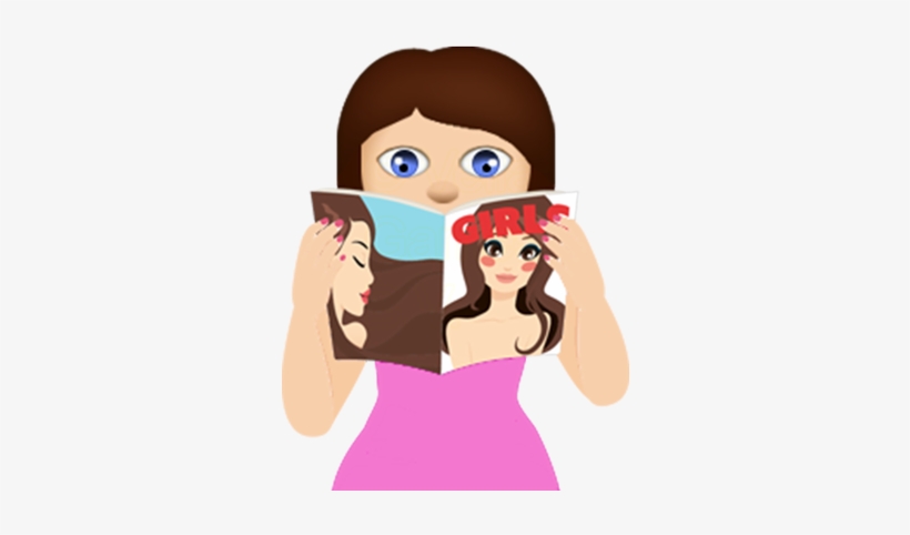 Anna Sassy Emoji Stickers For Women On Imessage Messages - Clip Art, transparent png download