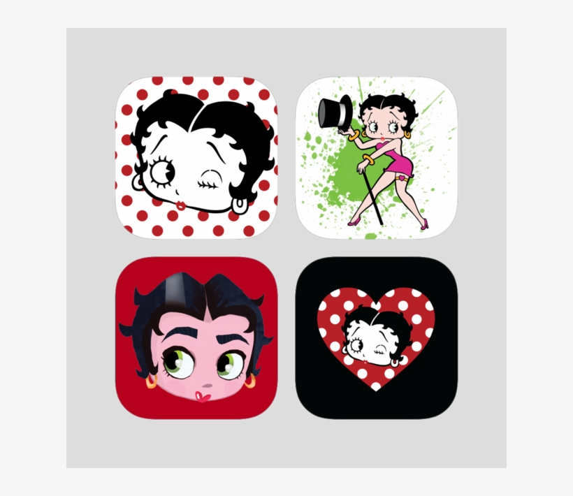 Betty Boop Sexy Sassy Animated Sticker Bundle On The - Betty Boop, transparent png download