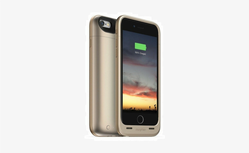 Mophie Juice Pack Air Compact Battery Case For Iphone - Mophie Juice Pack Air Gold Charging Case - Iphone 6, transparent png download